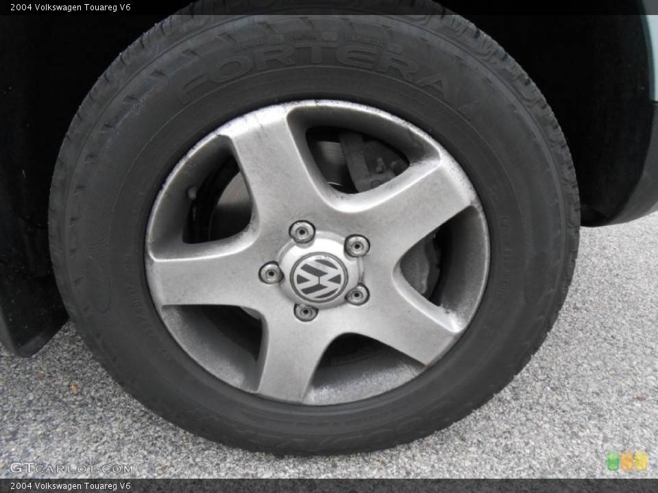 2004 Volkswagen Touareg V6 Wheel and Tire Photo #78237901