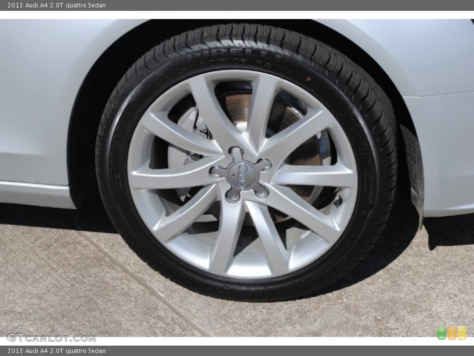 2013 Audi A4 2.0T quattro Sedan Wheel and Tire Photo #78238255