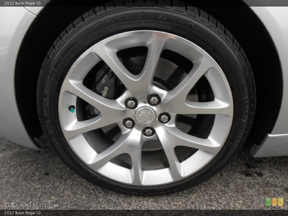 2012 Buick Regal GS Wheel and Tire Photo #78238886