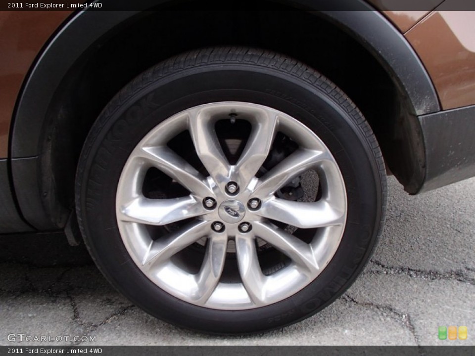 2011 Ford Explorer Limited 4WD Wheel and Tire Photo #78241249
