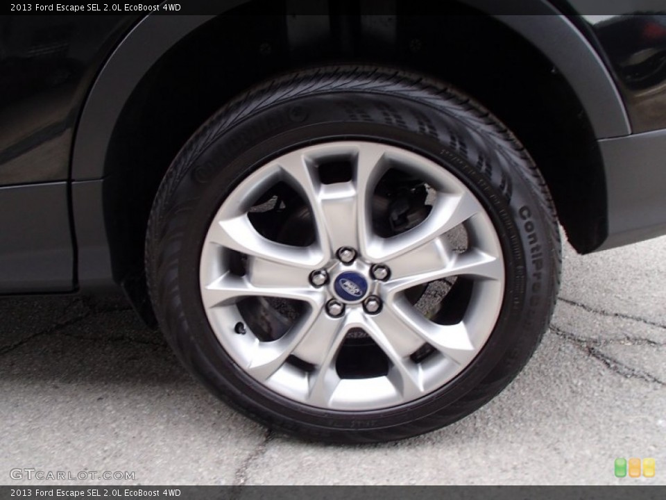 2013 Ford Escape SEL 2.0L EcoBoost 4WD Wheel and Tire Photo #78241627