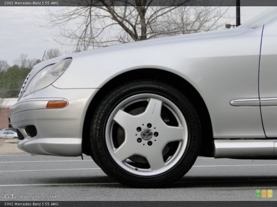 2002 Mercedes-Benz S 55 AMG Wheel and Tire Photo #78243517