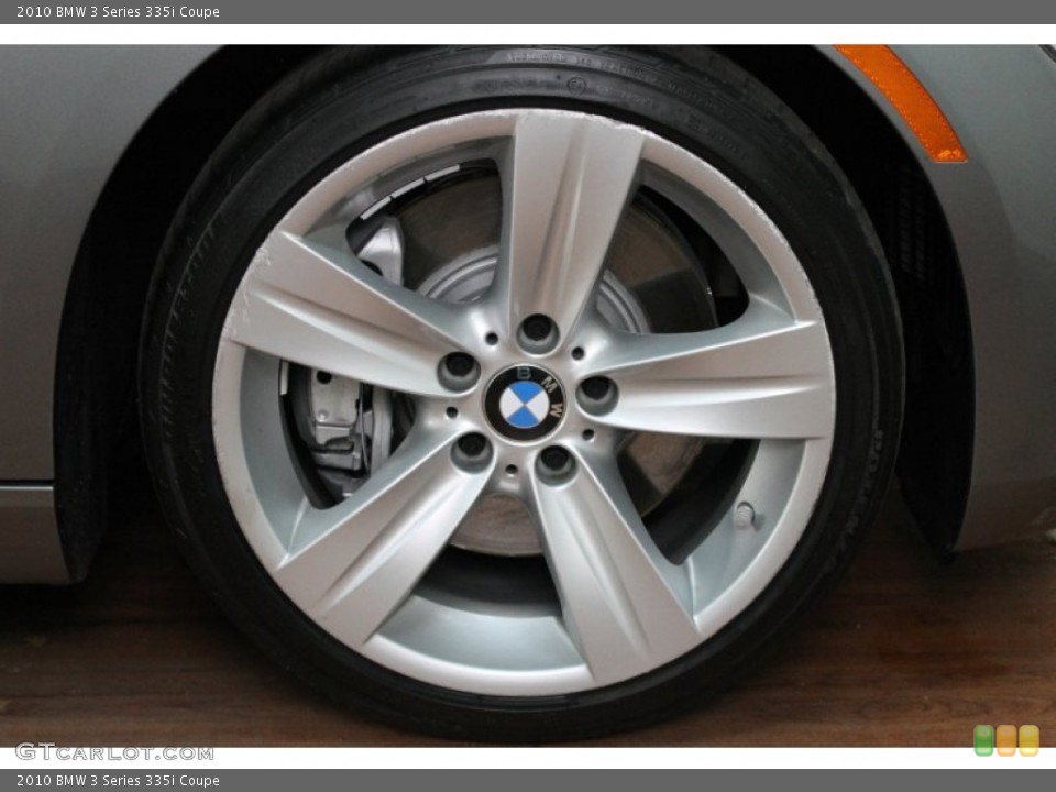 2010 BMW 3 Series 335i Coupe Wheel and Tire Photo #78244327