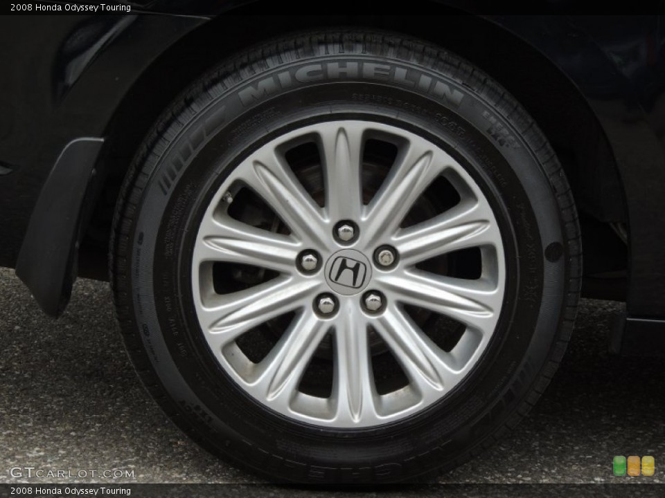2008 Honda Odyssey Touring Wheel and Tire Photo #78245734