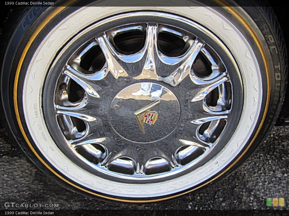 1999 Cadillac DeVille Sedan Wheel and Tire Photo #78250477