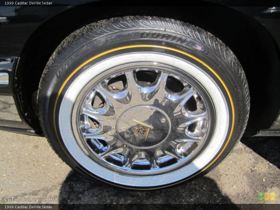 1999 Cadillac DeVille Sedan Wheel and Tire Photo #78250568