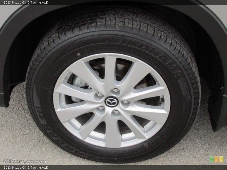 2013 Mazda CX-5 Touring AWD Wheel and Tire Photo #78250645