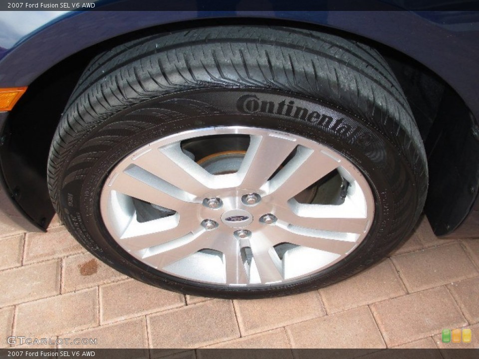 2007 Ford Fusion SEL V6 AWD Wheel and Tire Photo #78256701