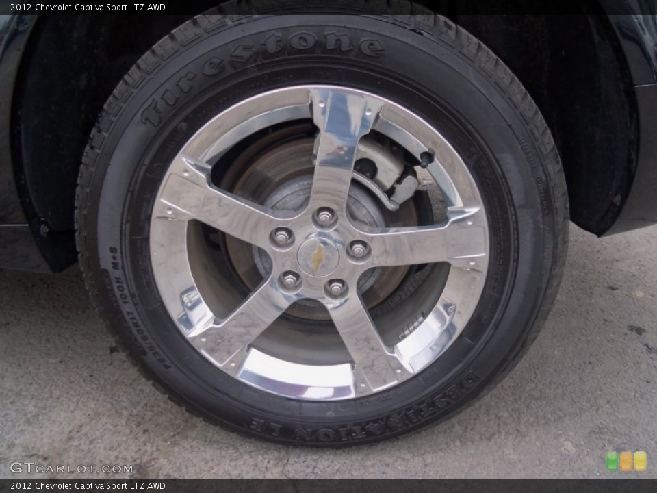 2012 Chevrolet Captiva Sport LTZ AWD Wheel and Tire Photo #78258673