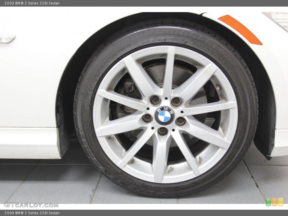 2009 BMW 3 Series 328i Sedan Wheel and Tire Photo #78261346