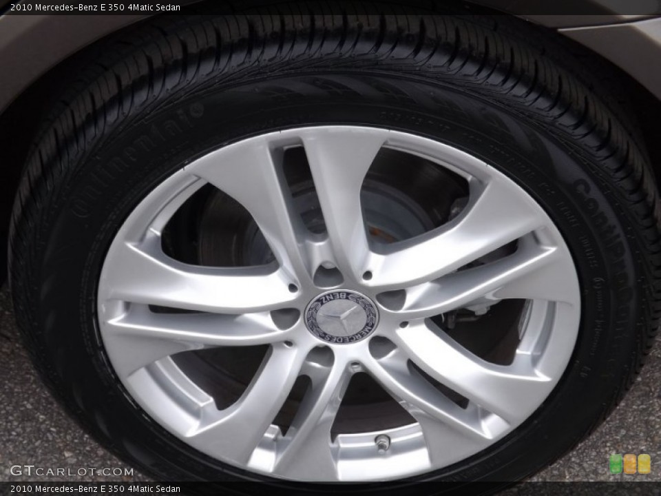 2010 Mercedes-Benz E 350 4Matic Sedan Wheel and Tire Photo #78263845