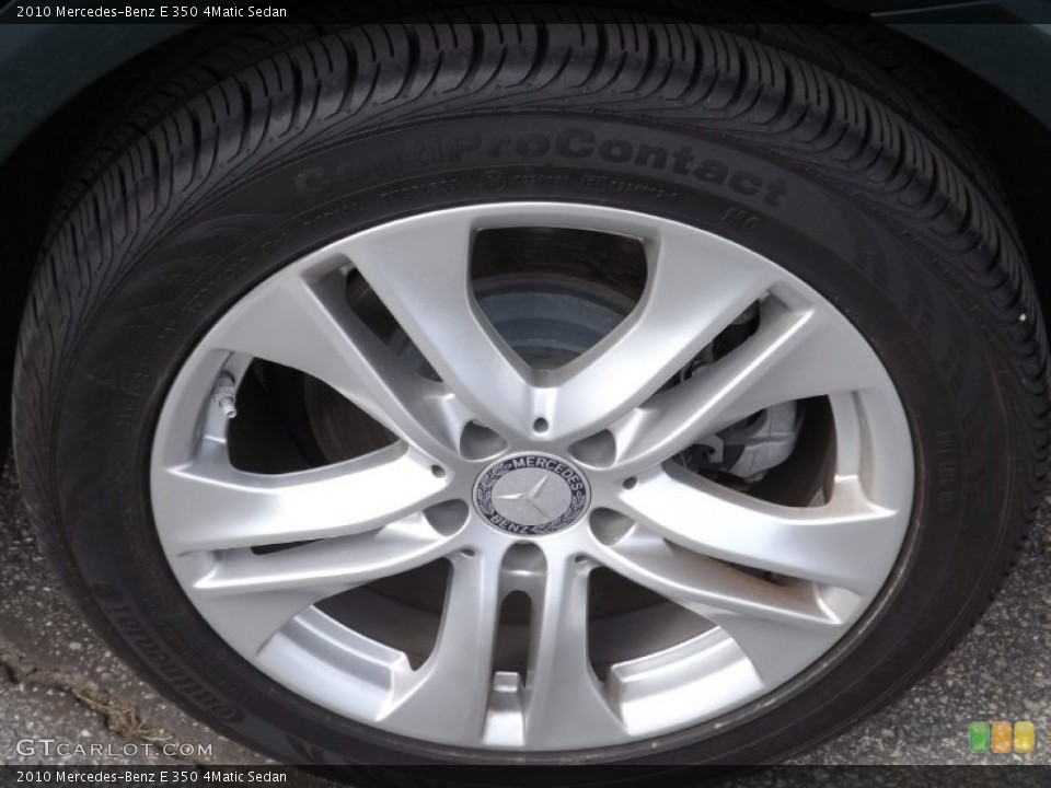 2010 Mercedes-Benz E 350 4Matic Sedan Wheel and Tire Photo #78263935