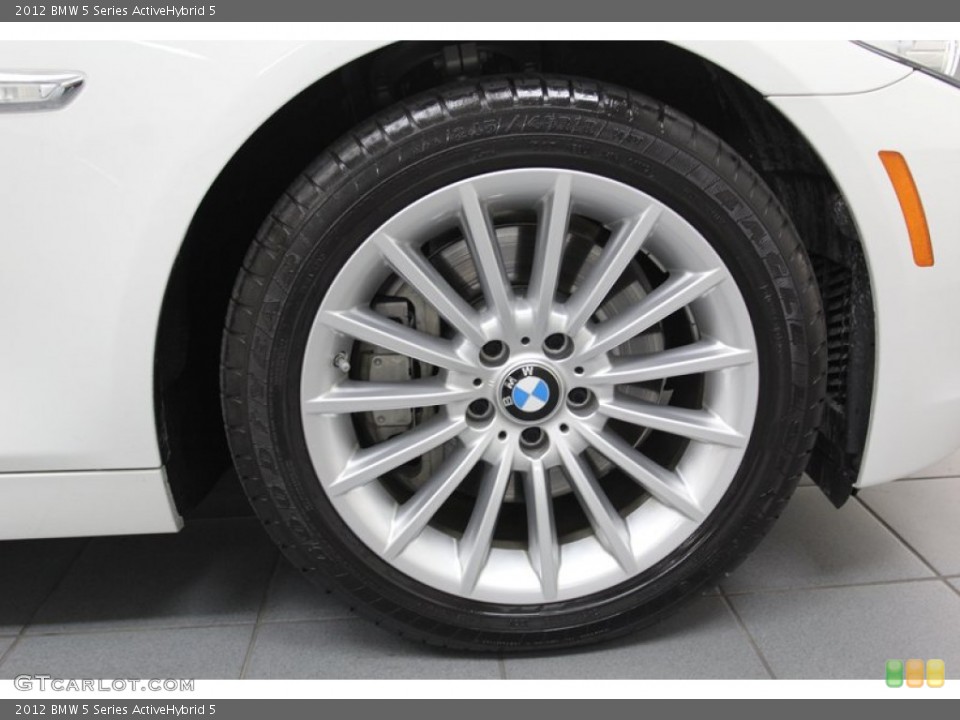 2012 BMW 5 Series ActiveHybrid 5 Wheel and Tire Photo #78264238