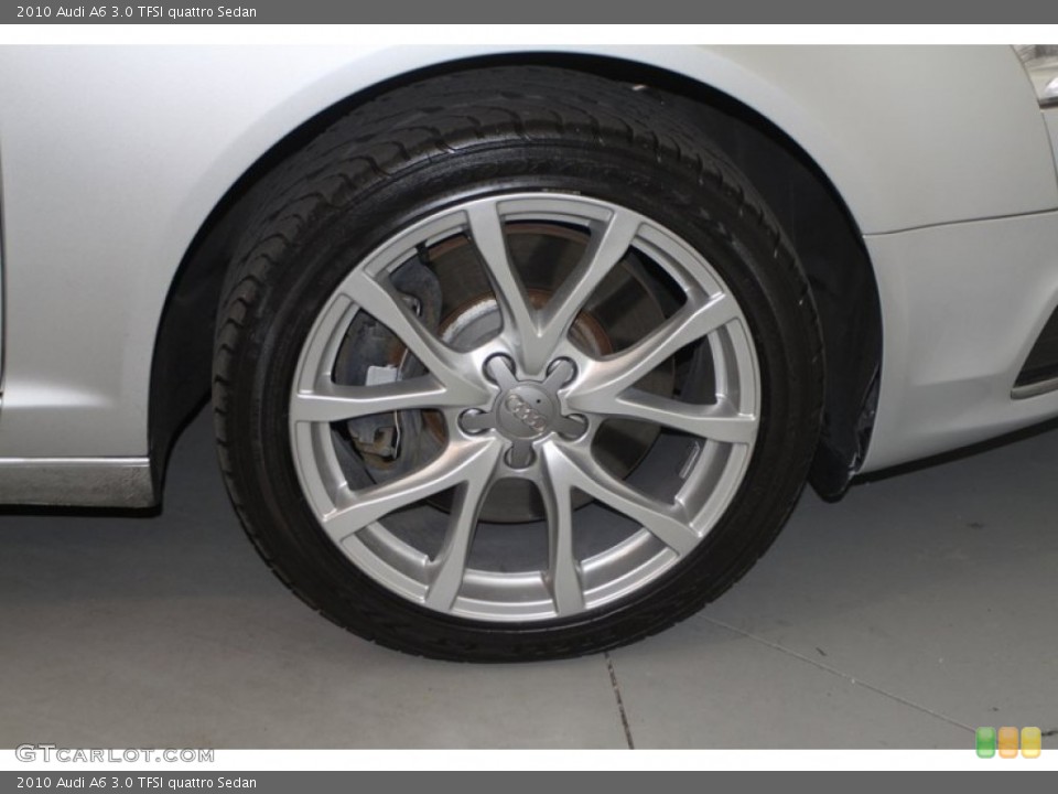 2010 Audi A6 3.0 TFSI quattro Sedan Wheel and Tire Photo #78264942