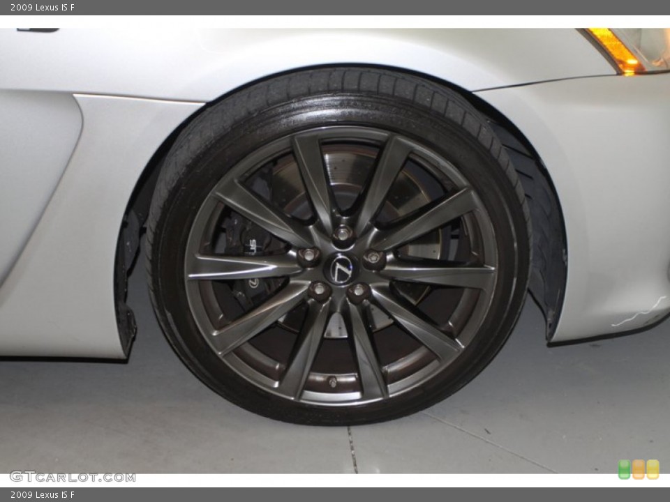 2009 Lexus IS F Wheel and Tire Photo #78265126