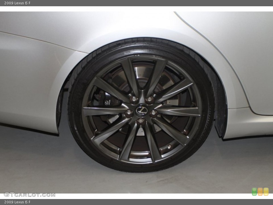 2009 Lexus IS F Wheel and Tire Photo #78265129