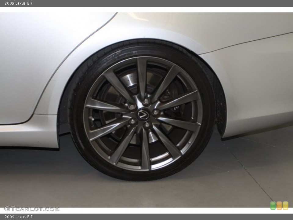 2009 Lexus IS F Wheel and Tire Photo #78265138