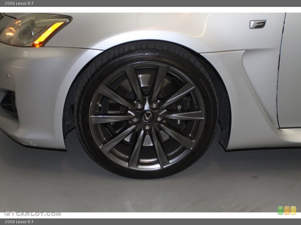 2009 Lexus IS F Wheel and Tire Photo #78265141