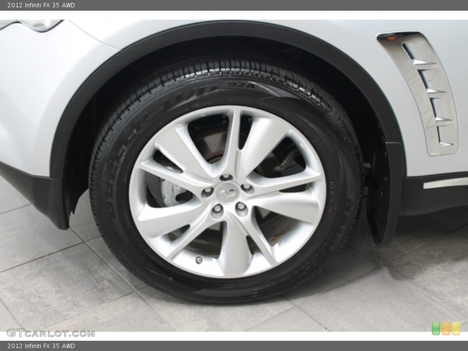 2012 Infiniti FX 35 AWD Wheel and Tire Photo #78267510