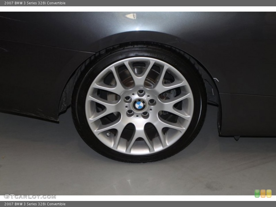 2007 BMW 3 Series 328i Convertible Wheel and Tire Photo #78268105