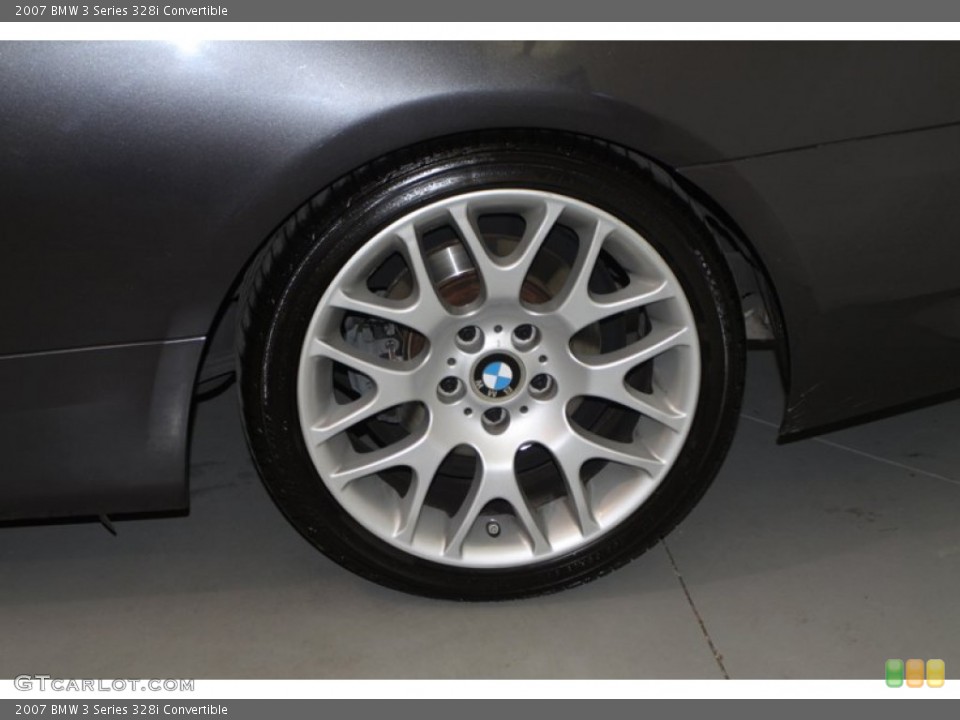 2007 BMW 3 Series 328i Convertible Wheel and Tire Photo #78268249
