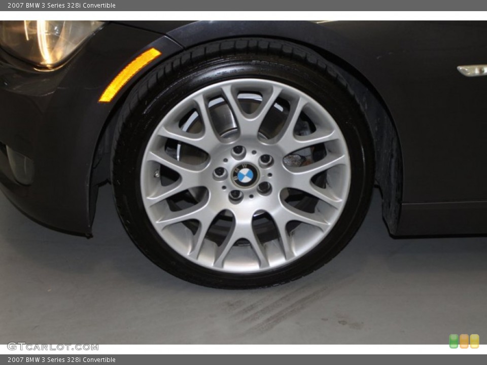 2007 BMW 3 Series 328i Convertible Wheel and Tire Photo #78268262