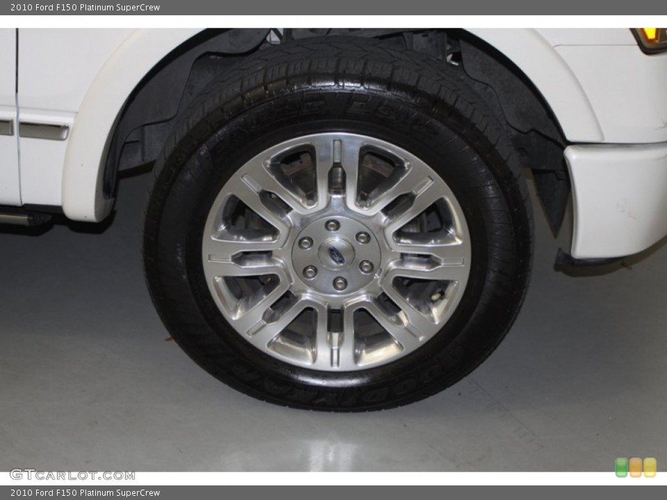2010 Ford F150 Platinum SuperCrew Wheel and Tire Photo #78271149