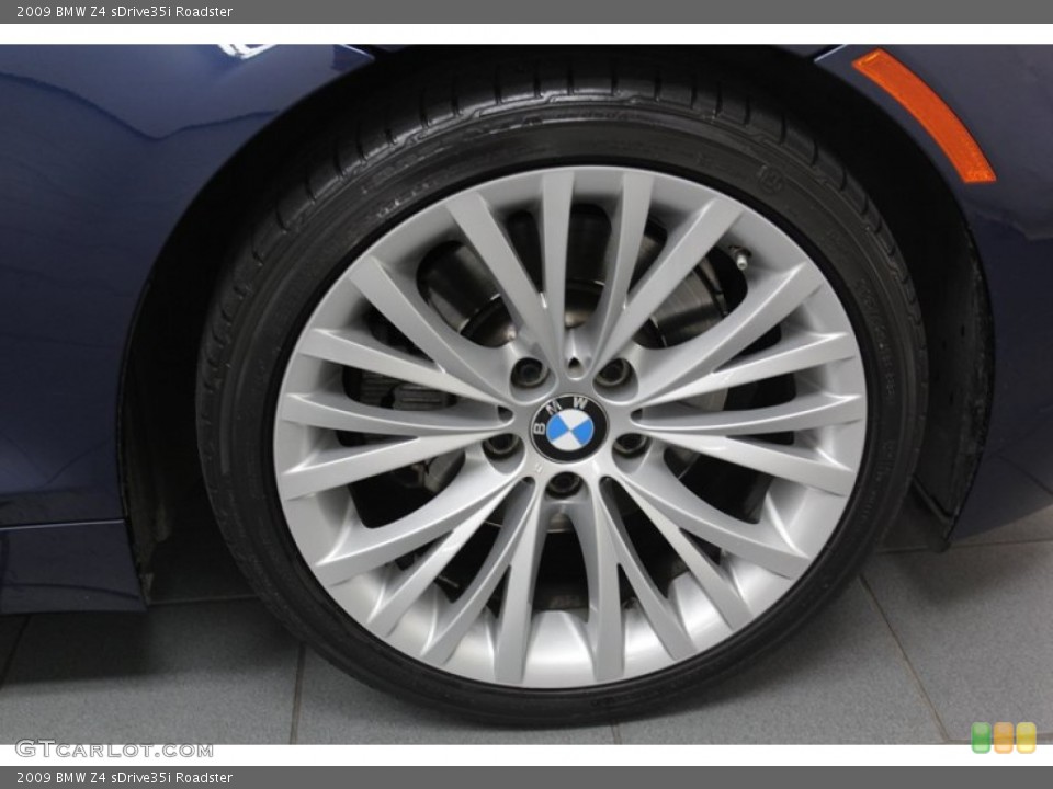 2009 BMW Z4 sDrive35i Roadster Wheel and Tire Photo #78271243
