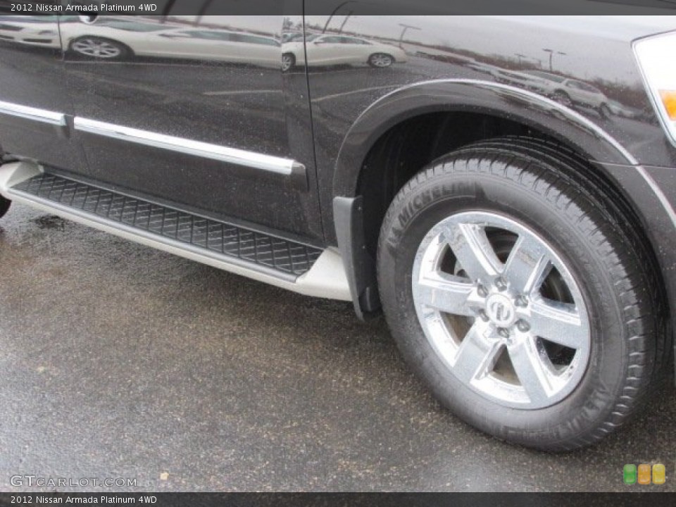 2012 Nissan Armada Platinum 4WD Wheel and Tire Photo #78274153