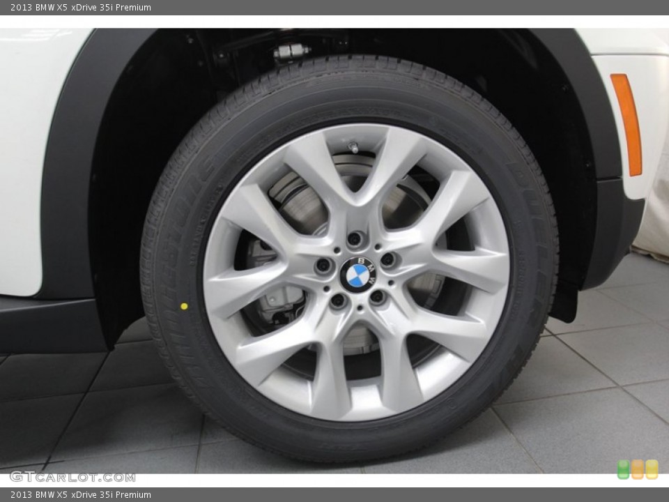 2013 BMW X5 xDrive 35i Premium Wheel and Tire Photo #78277924