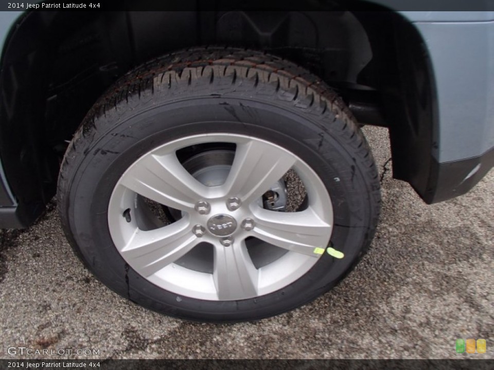 2014 Jeep Patriot Latitude 4x4 Wheel and Tire Photo #78279224
