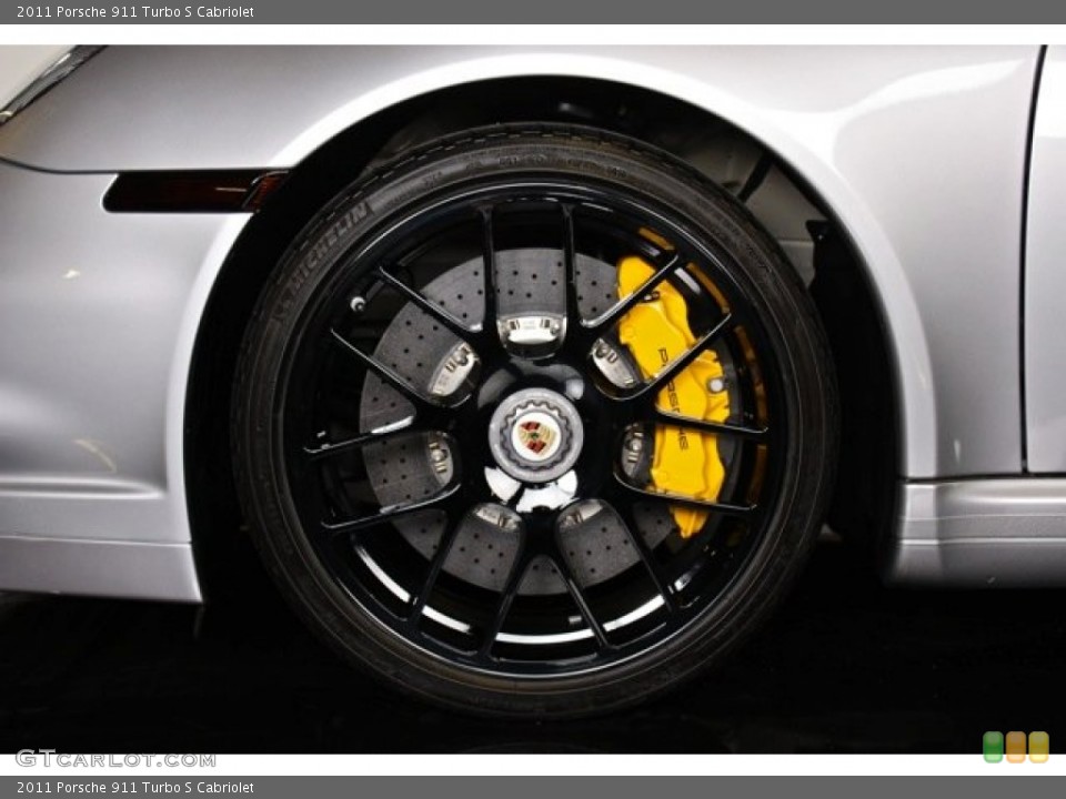 2011 Porsche 911 Turbo S Cabriolet Wheel and Tire Photo #78282003