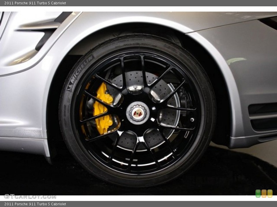 2011 Porsche 911 Turbo S Cabriolet Wheel and Tire Photo #78282019