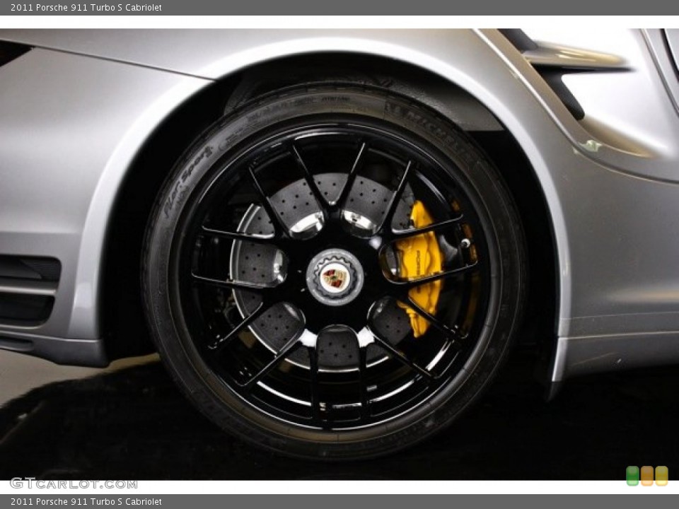 2011 Porsche 911 Turbo S Cabriolet Wheel and Tire Photo #78282037