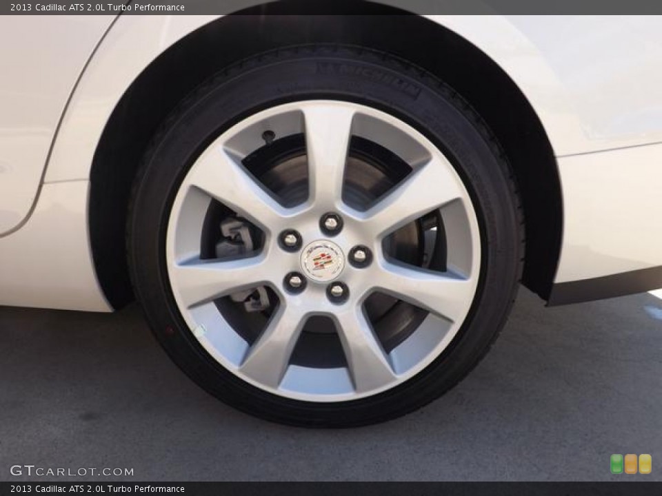 2013 Cadillac ATS 2.0L Turbo Performance Wheel and Tire Photo #78285025