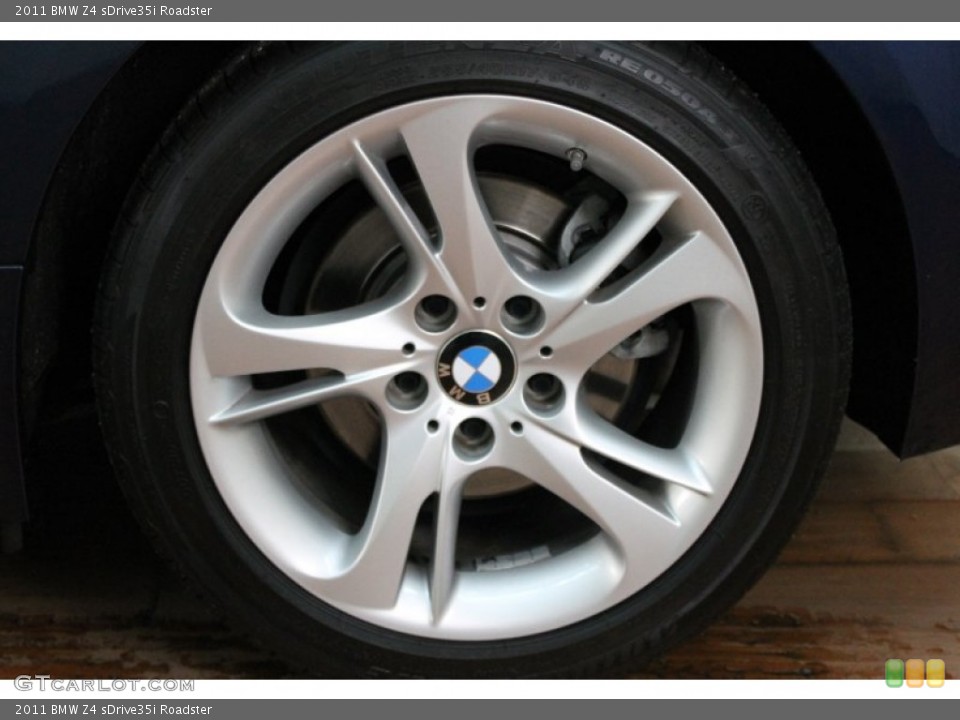 2011 BMW Z4 sDrive35i Roadster Wheel and Tire Photo #78286059