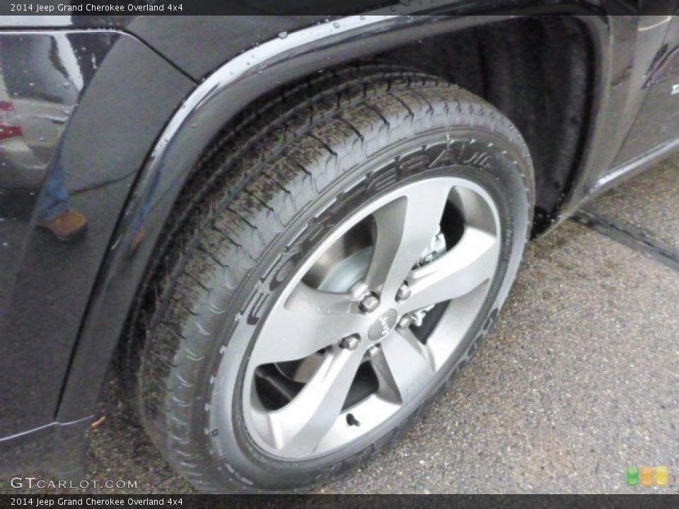 2014 Jeep Grand Cherokee Overland 4x4 Wheel and Tire Photo #78287398