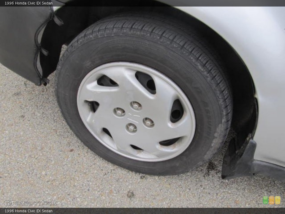 1996 Honda Civic EX Sedan Wheel and Tire Photo #78290776