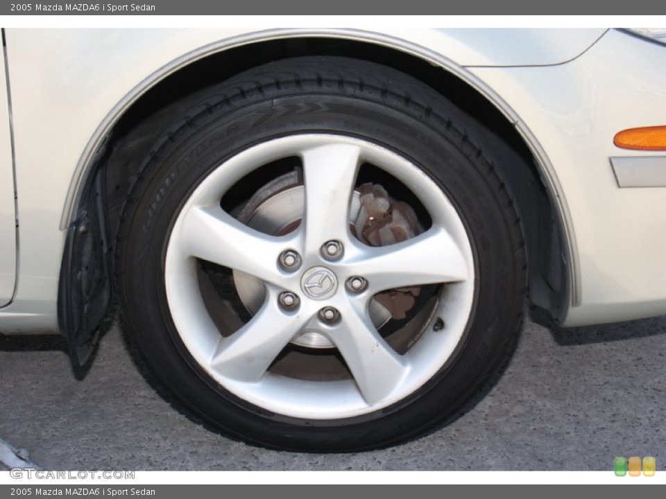 2005 Mazda MAZDA6 i Sport Sedan Wheel and Tire Photo #78294351