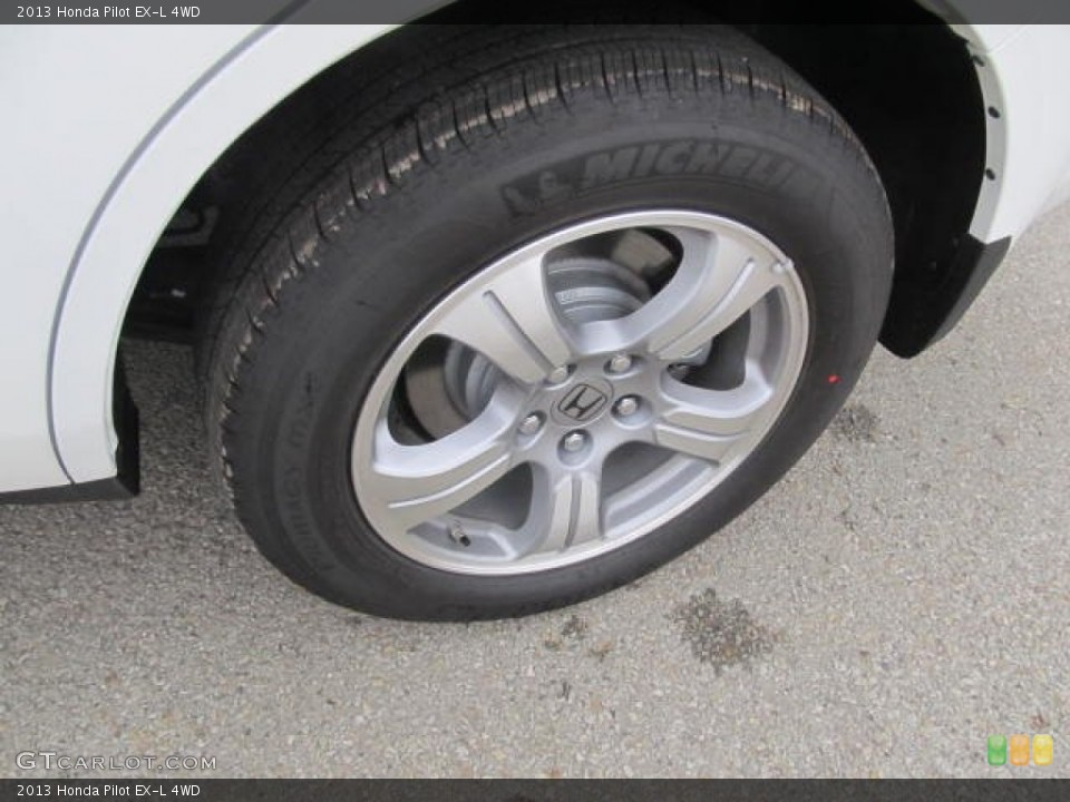 2013 Honda Pilot EX-L 4WD Wheel and Tire Photo #78294518