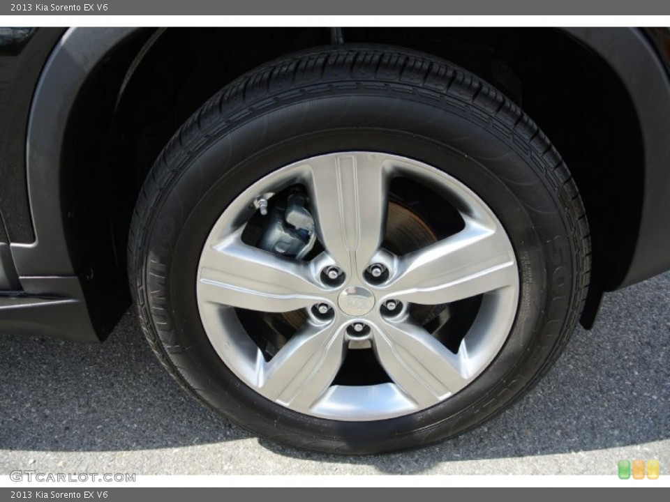 2013 Kia Sorento EX V6 Wheel and Tire Photo #78296338