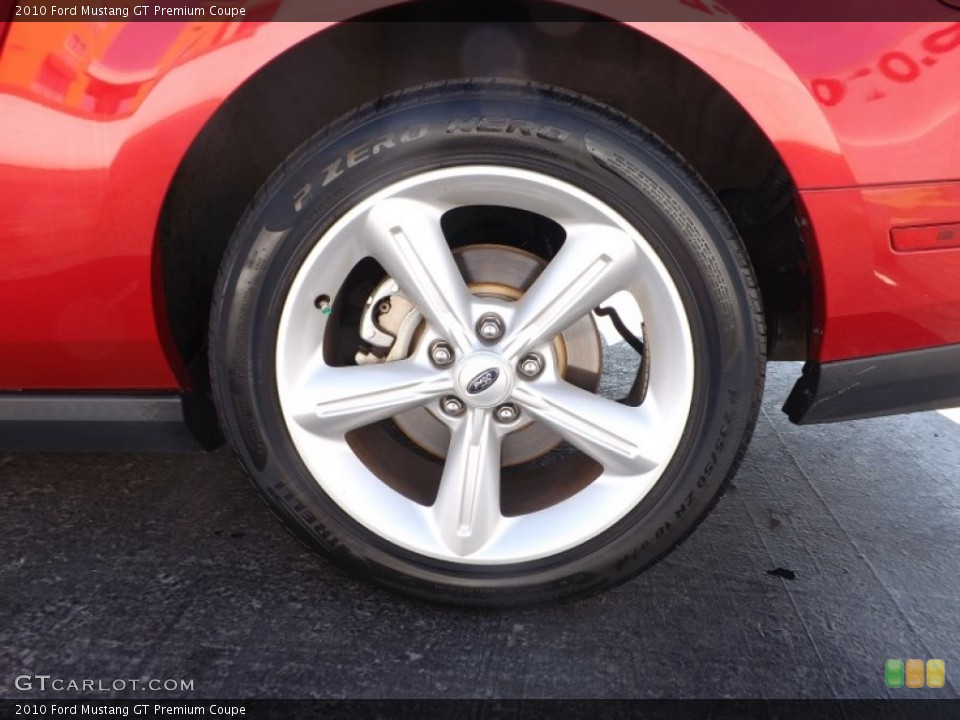 2010 Ford Mustang GT Premium Coupe Wheel and Tire Photo #78297538