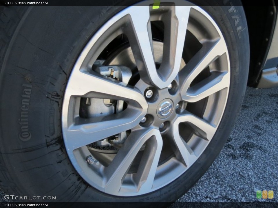 2013 Nissan Pathfinder SL Wheel and Tire Photo #78302521