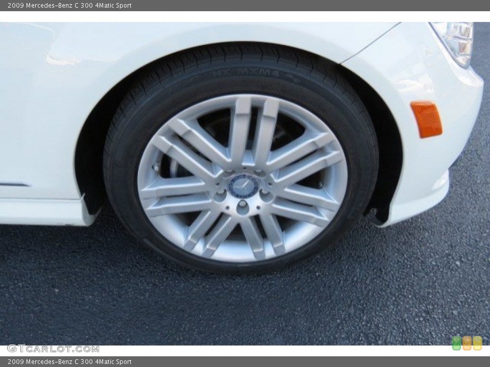 2009 Mercedes-Benz C 300 4Matic Sport Wheel and Tire Photo #78302686