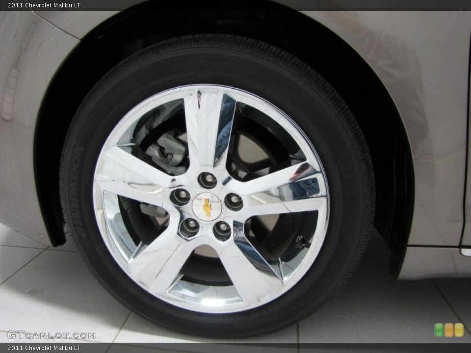 2011 Chevrolet Malibu LT Wheel and Tire Photo #78303118