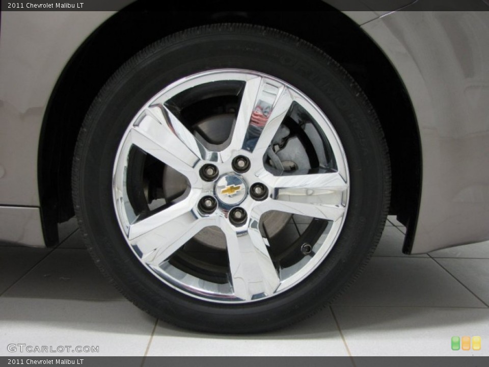 2011 Chevrolet Malibu LT Wheel and Tire Photo #78303137