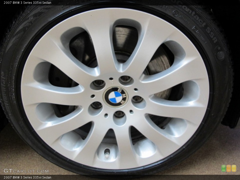 2007 BMW 3 Series 335xi Sedan Wheel and Tire Photo #78304753