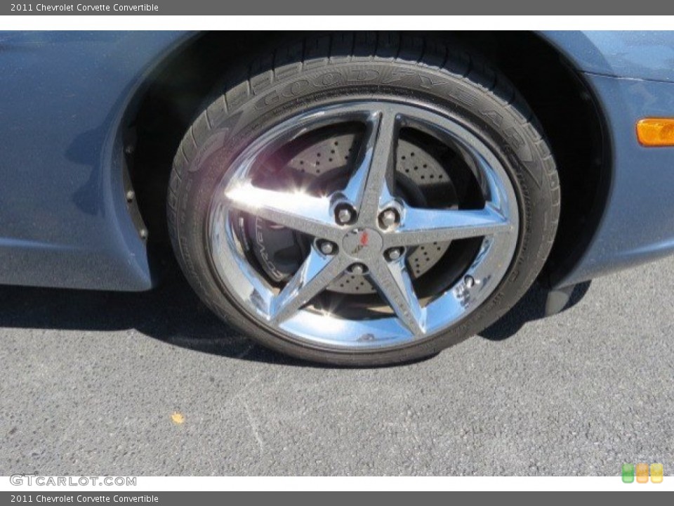 2011 Chevrolet Corvette Convertible Wheel and Tire Photo #78305692