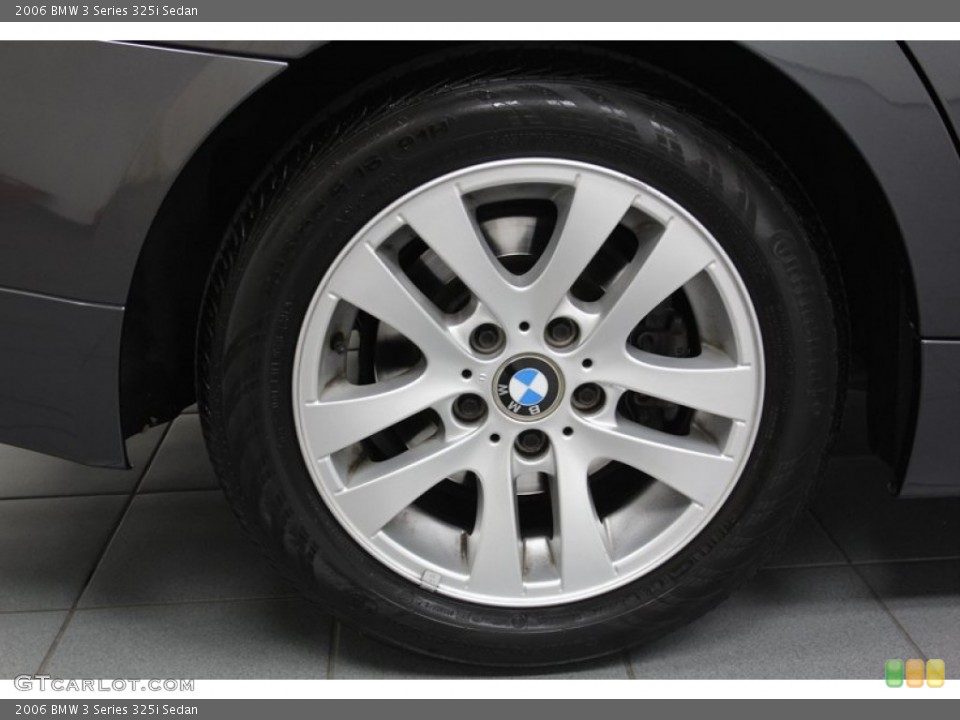 2006 BMW 3 Series 325i Sedan Wheel and Tire Photo #78309673