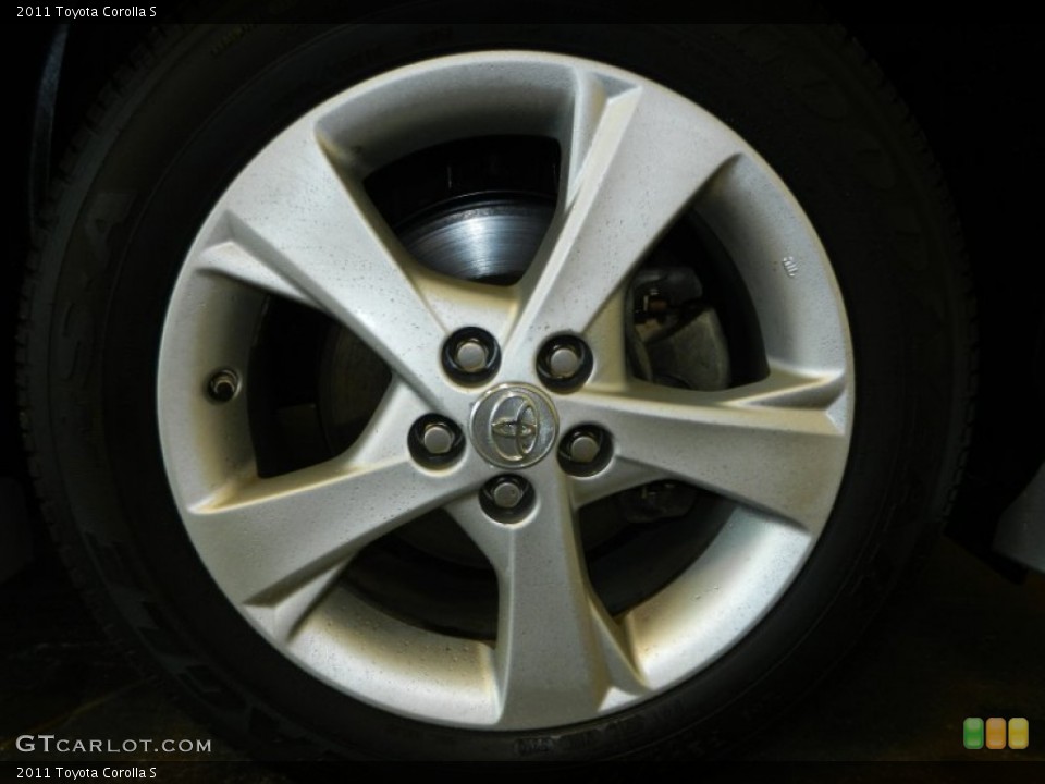 2011 Toyota Corolla S Wheel and Tire Photo #78313045